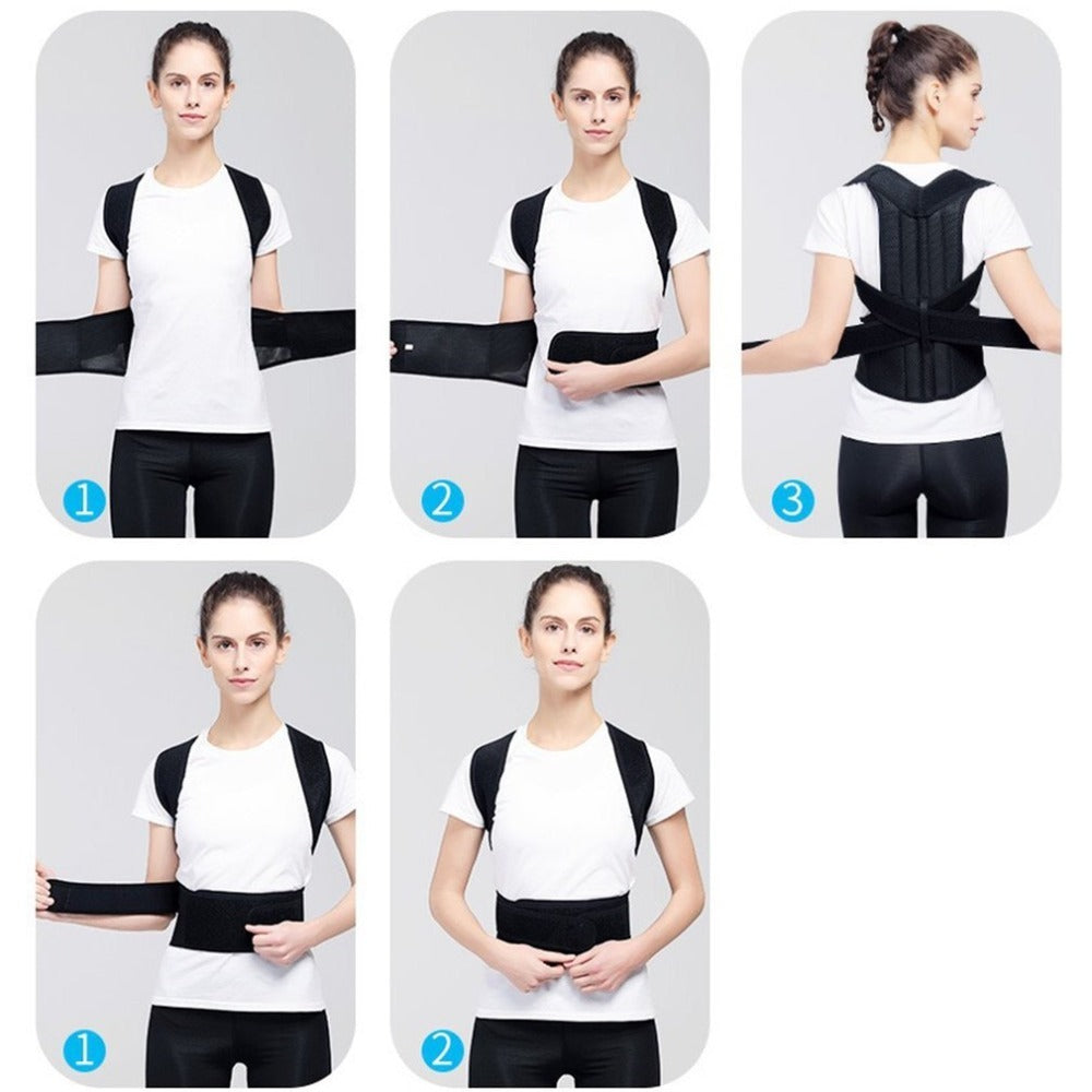 Kaba Studio™ Adjustable Support Brace – Lightweight Everyday Wear