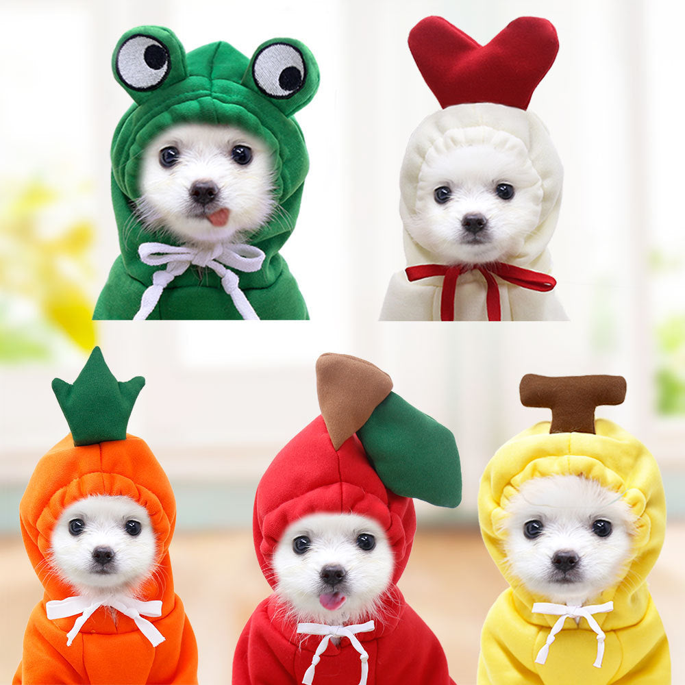 Kaba Studio™ Pet Winter Hoodie – Cute Warm Costume for Dogs