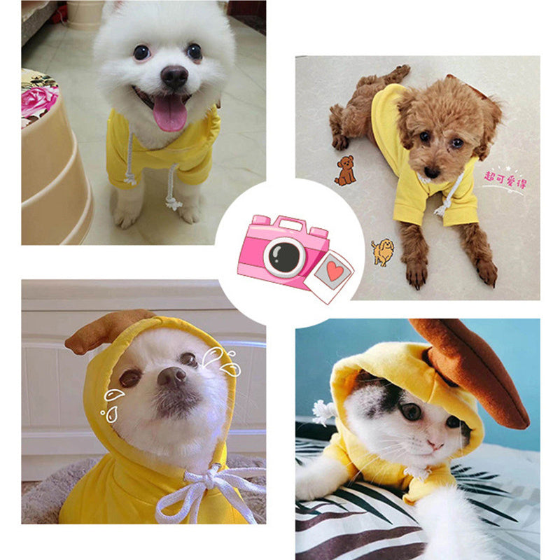 Kaba Studio™ Pet Winter Hoodie – Cute Warm Costume for Dogs