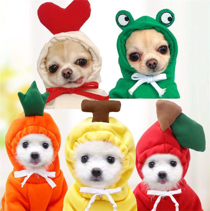 Kaba Studio™ Pet Winter Hoodie – Cute Warm Costume for Dogs