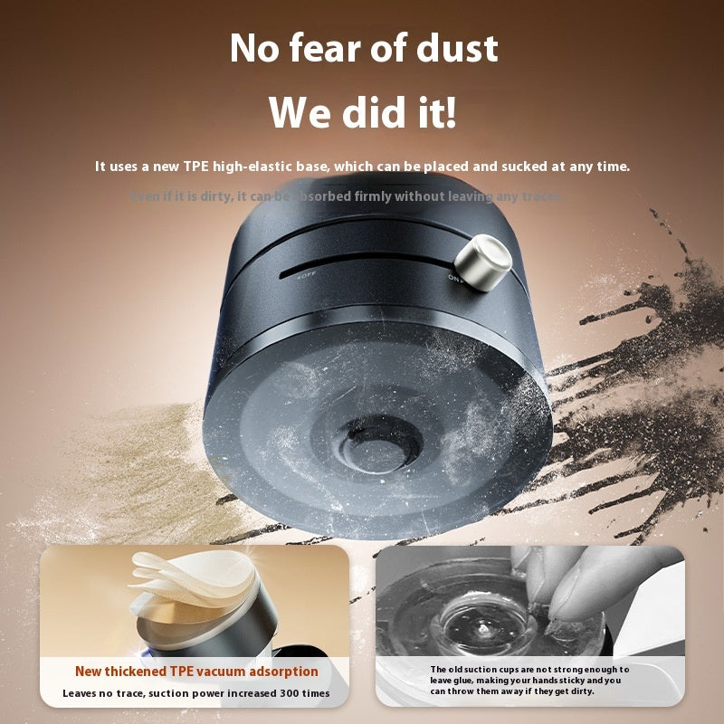 Kaba Studio™ Foldable Magnetic Vacuum Car Phone Holder – Strong Suction Cup Mount