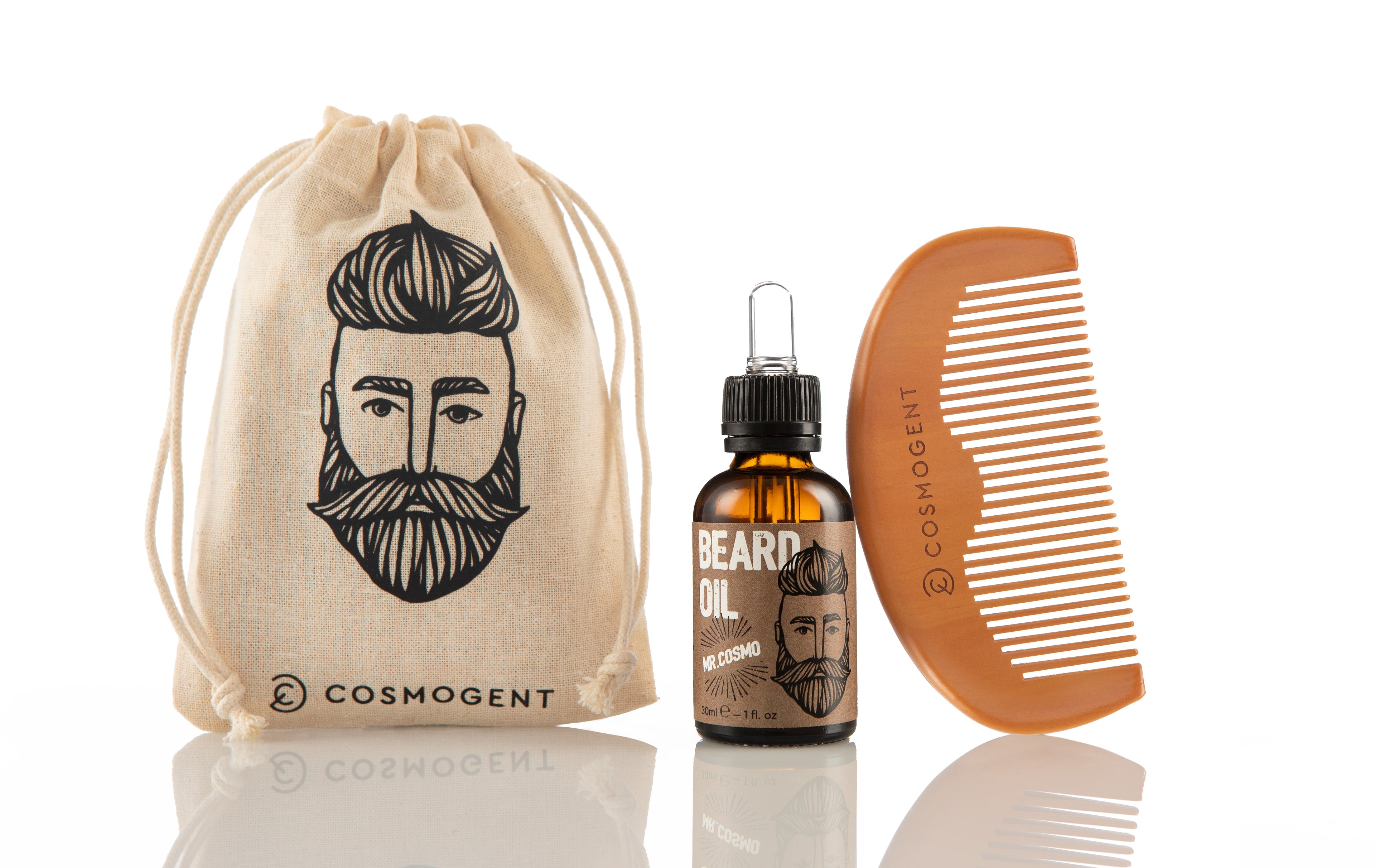 COSMOGENT Beard Grooming Kit – Complete Beard Care